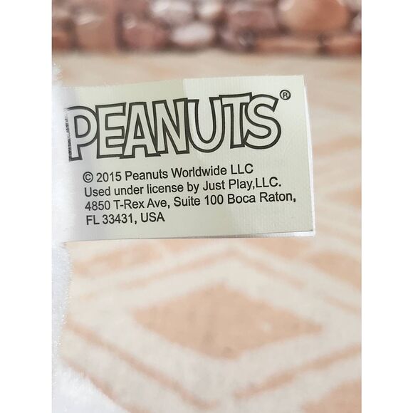 Peanuts 13” Laughing SNOOPY Plush #A91 - Picture 5 of 8